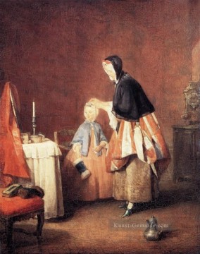 Toil Jean Baptiste Simeon Chardin Ölgemälde